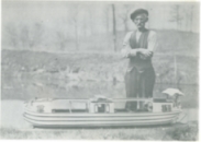 William McLaughlin with model