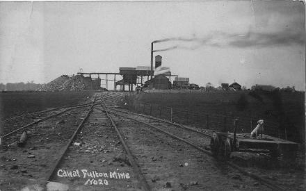 Through the late 1800's, coal mining would keep the town alive even while canal traffic dwindled